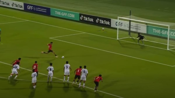 منتخب مصر يتقدم بثنائية على اليمن في بطولة كأس الخليج