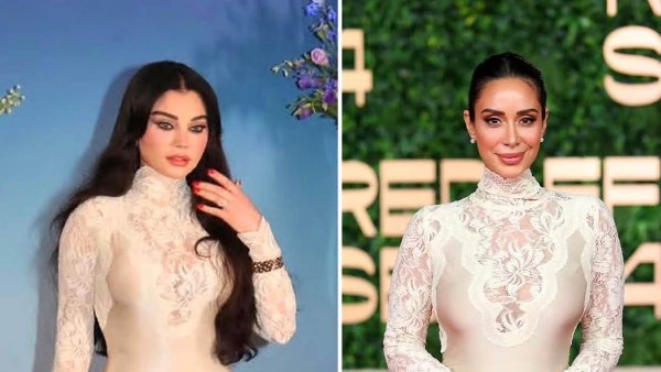هيفاء وهبي وبسنت شوقي ..الفستان الأبيض بالدانتيل يخطف الأنظار | أي إطلالة كانت الأجمل؟