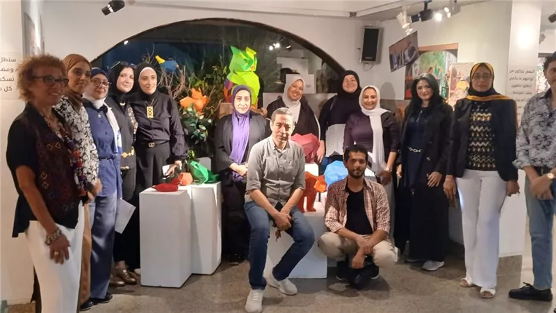 معرض “المرسم 2026” يستعرض إبداعات الورش الصيفية بمركز محمود سعيد