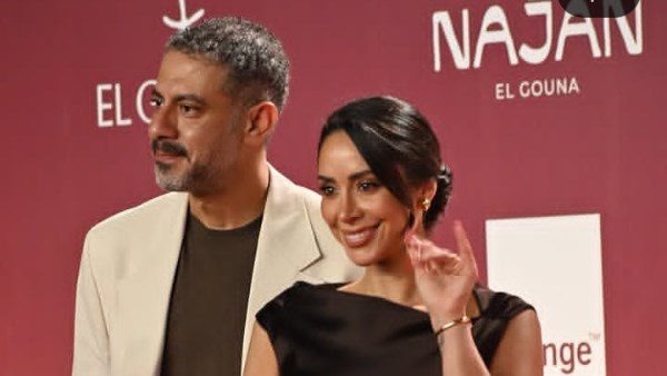 رفقة محمد فراج.. بسنت شوقي تخطف الأنظار بفستان لافت