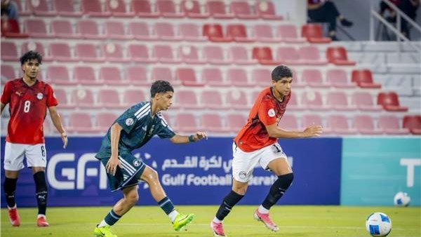منتخب مصر مواليد 2009 يهزم الكويت بثلاثية ويتصدر مجموعته في كأس الخليج للناشئين