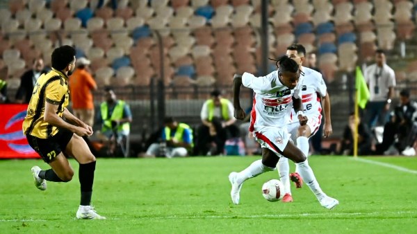 القاضية ممكن.. شيكو بانزا يُحرز هدفًا قاتلًا للزمالك أمام المقاولون العرب