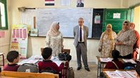 خارج جدول المواعيد.. وكيل تعليم القليوبية يفاجئ مدرسة إتريب الجديدة لمتابعة انتظام الدراسة