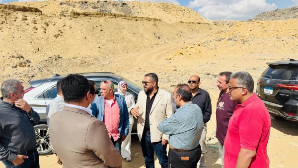 العبور الجديدة تخطط لتحويل مقلب القمامة المغلق إلى حديقة مركزية متكاملة.. صور