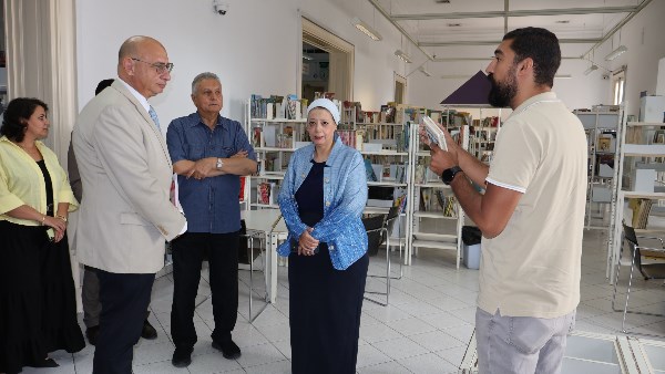 مساعد وزير الثقافة للتحول الرقمي يزور مكتبة مصر العامة الرئيسية لبحث مستجدات التحول الرقمي وتعزيز الأمن السيبراني