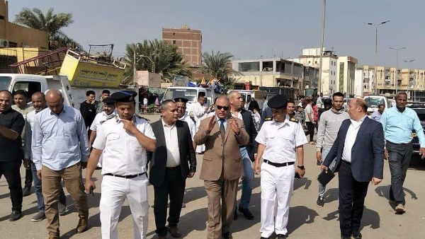 مدير أمن بني سويف يشرف علي حملة مرافق مكبرة بمركز إهناسيا