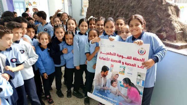 صحة المنيا: تطعيم مليون طفل ضد الحصبة والحصبة الألمانية حتى الآن