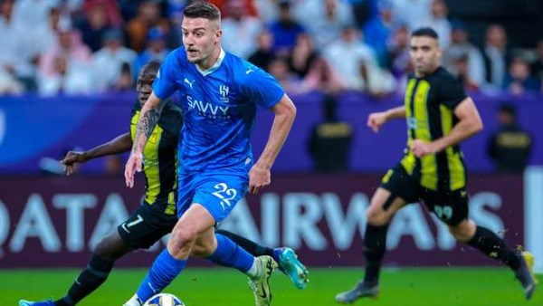 دوري روشن السعودي .. الهلال يتفوق على الإتحاد 2-1 في الشوط الأول