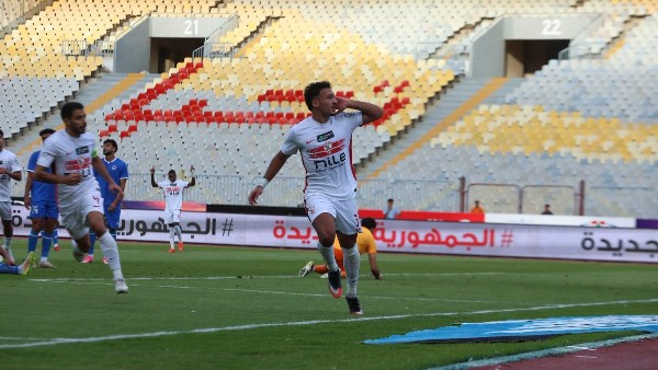 الزمالك يهزم بترول أسيوط بهدف شريف ويطارد الأهلي على الوصافة