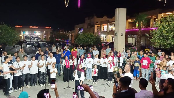 إحتفالية فنية بميدان المحطة في أسوان بمناسبة الذكرى الـ 53 لإنتصارات أكتوبر المجيدة