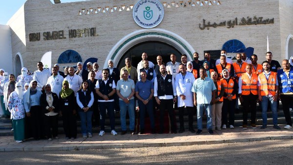 محافظ أسوان يتفقد جاهزية مستشفى أبو سمبل لاستقبال زوار تعامد الشمس