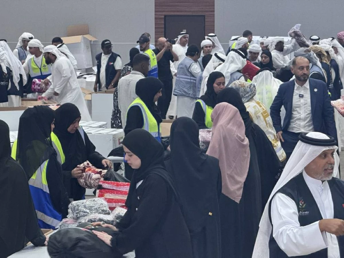 الإمارات تجهز 10000 حقيبة شتوية لأهالي غزة