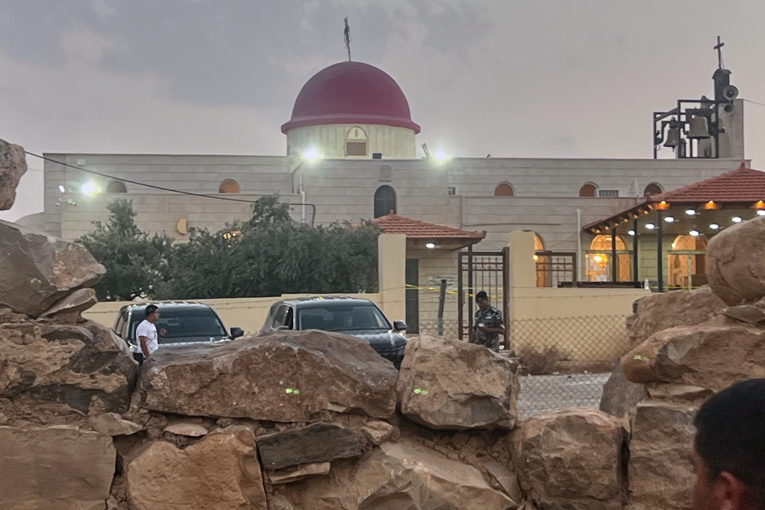 Jordan church attack survivor says assailant pointed handgun at him