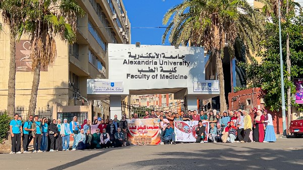 جامعة الإسكندرية تقدم خدمات طبية مجانية لـ920 مواطنًا غربي المحافظة