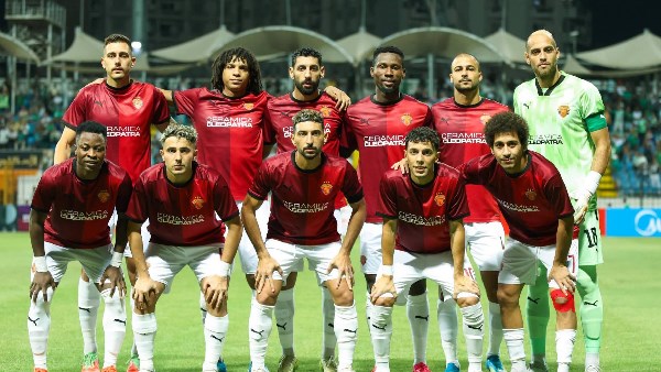 سيراميكا كليوباترا يتفوق على السويس بتروجت بهدف في الشوط الأول