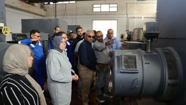 رئيس مياه مطروح يتفقد رافع «السيركو» لمتابعة أعمال الإحلال والتجديد