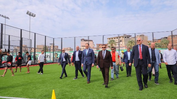محافظ دمياط يفتتح المرحلة الأولى من نادي «سيتي كلوب»