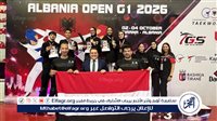 التايكوندو المصري يحصد 5 ميداليات ويحتل وصافة الترتيب العام ببطولة ألبانيا المفتوحة