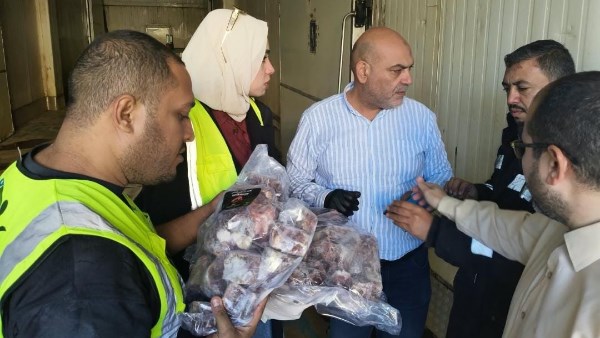 ضبط 2 طن لحوم مجمدة منتهية الصلاحية بالقليوبية