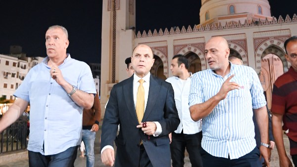 محافظ الغربية يتابع استعدادات مولد السيد البدوي بمحيط المسجد وأرض الصاري