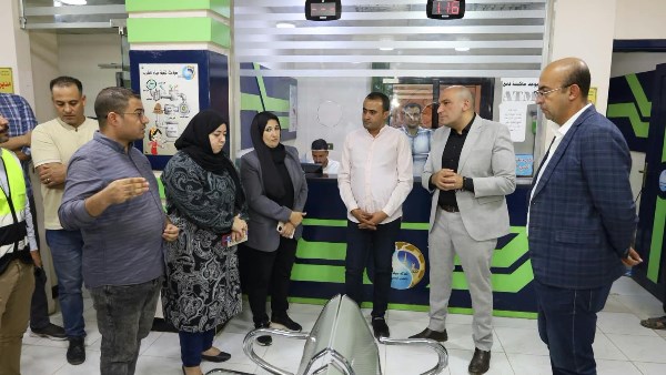 رئيس مياه الغربية يتفقد فرع الشركة ببسيون ويتابع مستوى الخدمات ويُسلّم شهادة الاعتماد لمعمل الفرع