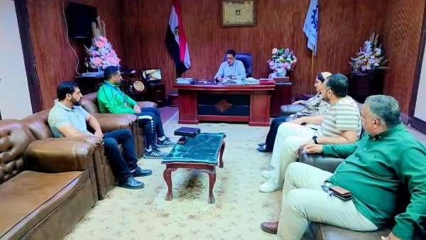 بعد برونزية العالم في الأردن.. تكريم بطل المصارعة حسام ماضي بالغربية