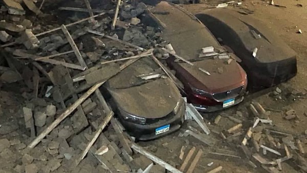 النيابة تحقق في واقعة انهيار عقار طنطا وتستمع لأقوال السكان