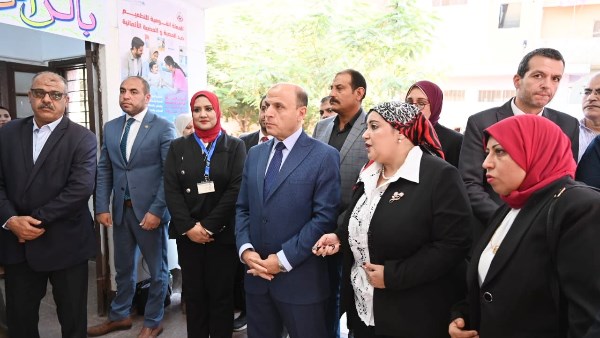 محافظ الغربية يشهد انطلاق الحملة القومية للتطعيم ضد الحصبة والحصبة الألمانية .. صور