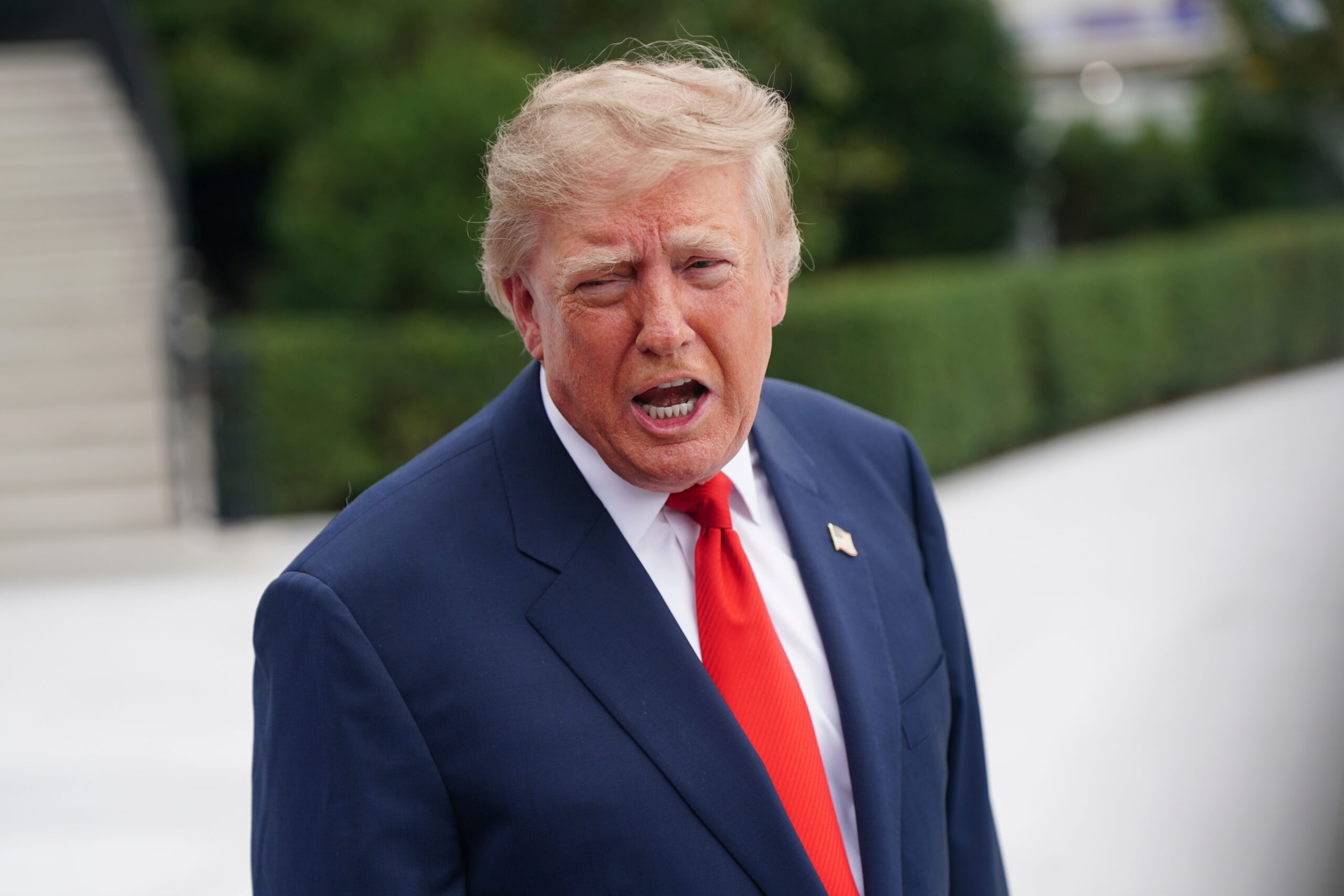 Trump ‘looking at’ airstrikes against Houthis after Riyadh airport attacks
