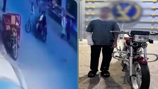 تسبب فى إصابة سيدة.. القبض على قائد دراجة نارية بالمنوفية