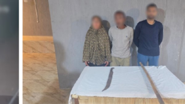 القبض على 3 أشخاص بحوزتهم شوم وأسلحة بيضاء في المنوفية