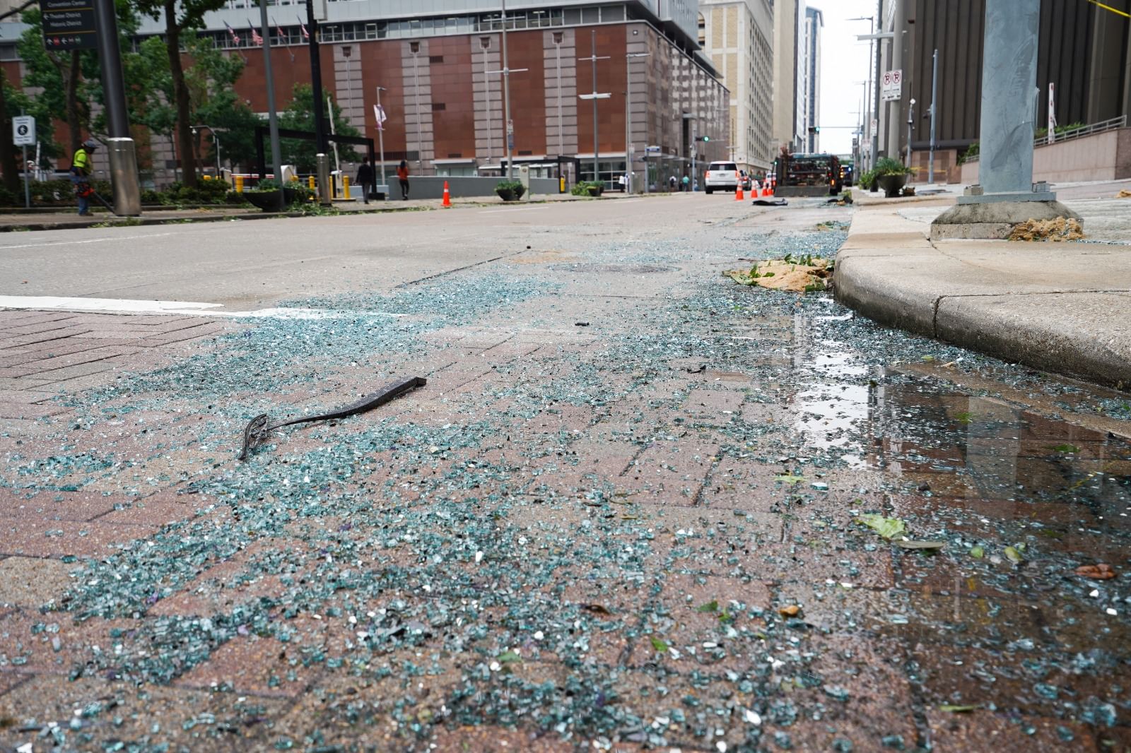 Seven dead after powerful storms slam Houston, Texas