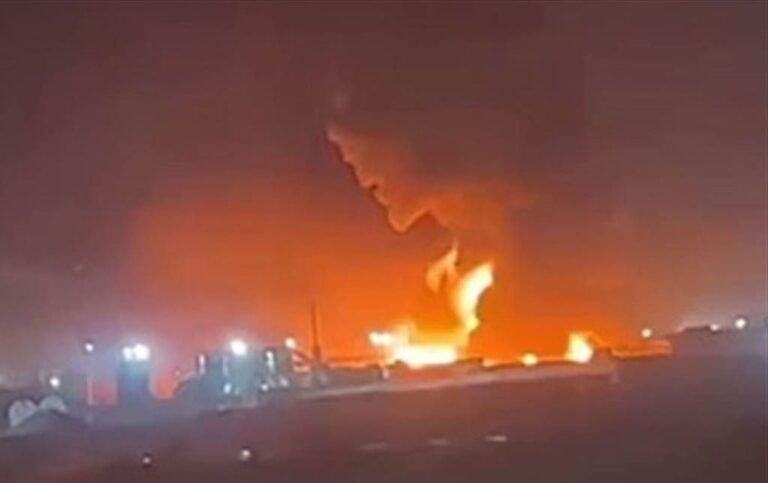 Massive fire breaks out at oil refinery in Iraq’s Erbil
