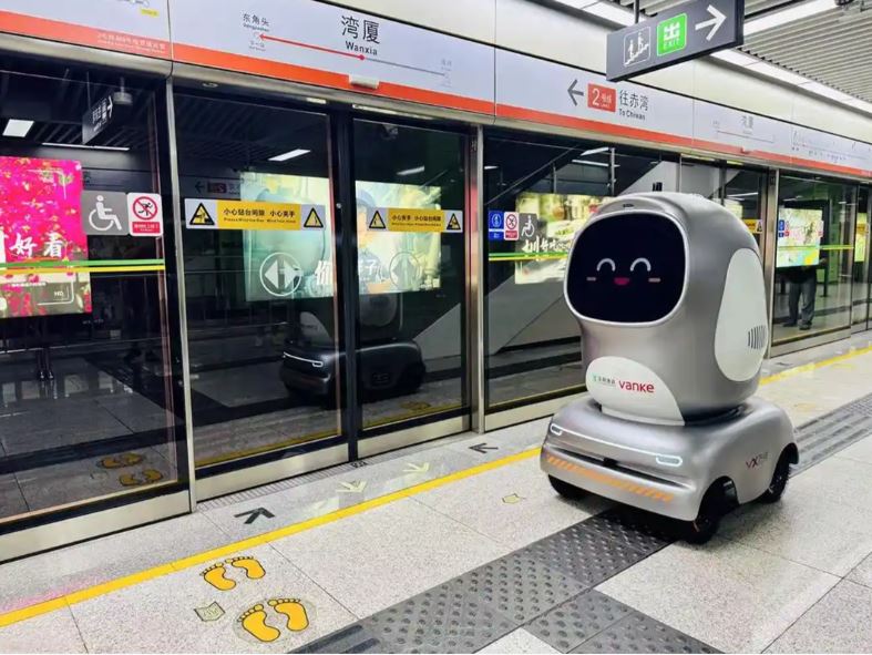 China’s Shenzhen robots deliver goods via metro line in global first