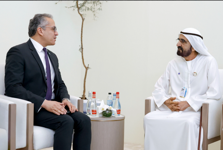 Mohammed bin Rashid Meets With UNESCO Director General