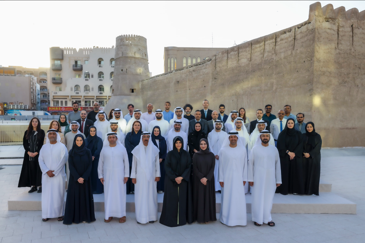 Latifa bint Mohammed Reviews Progress of Al Fahidi Fort Rehabilitation Project