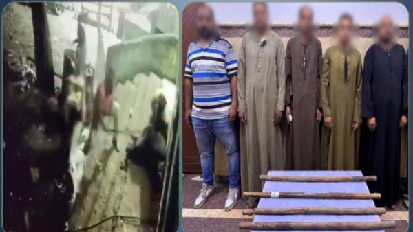 بسبب خلافات الجيرة ولهو الأطفال.. ضبط 5 أشخاص بتهمة التعدي على مالك محل ووالده بسوهاج