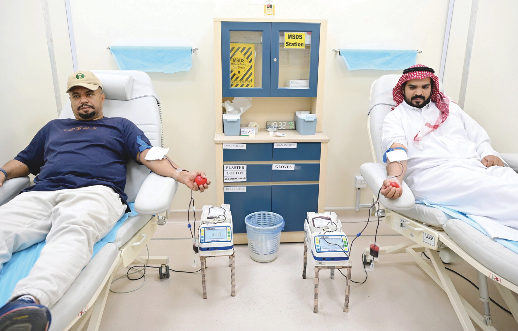 حملة التبرع بالدم تتوسع في المدينة