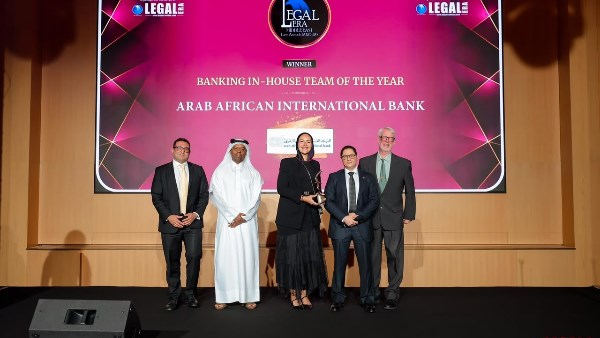 البنك العربى الافريقى الدولى يحصد جائزة Banking In-House Team of the Year ضمن جوائز Legal Era Middle East Law Awards 2025–2026