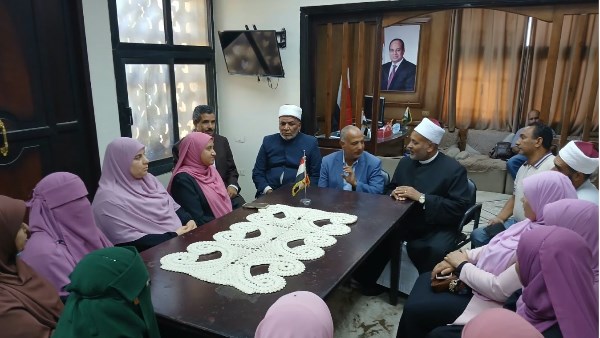 176 لقاء دعويا لواعظات الأزهر في 8 قرى بالوادي الجديد