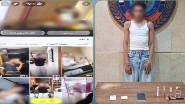 رقص مبتذل.. حبس شاب ارتدى ملابس نسائية فى فيديوهات على السوشيال ميديا