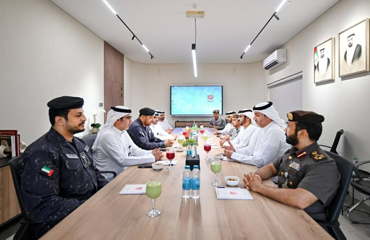 شرطة الشارقة تبحث كفاءة العمل الحدودي