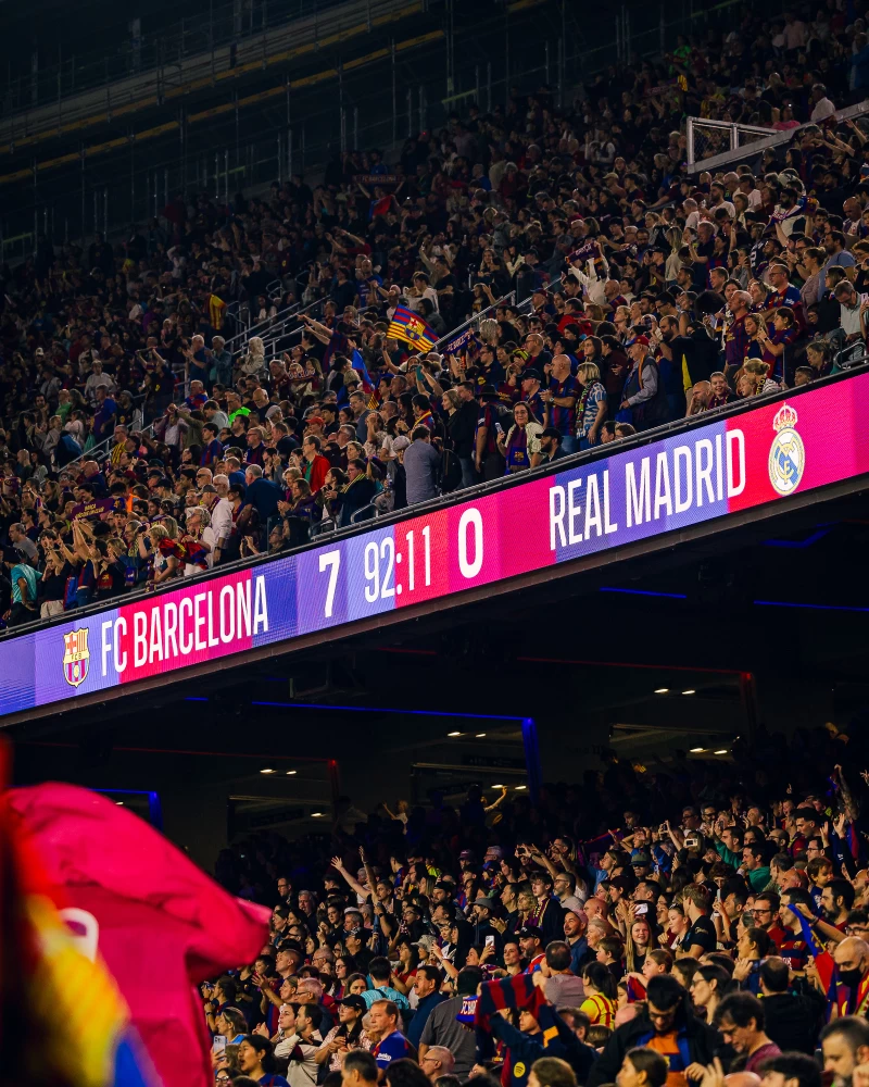 برشلونة يكتسح ريال مدريد بسباعية في «كلاسيكو» السيدات