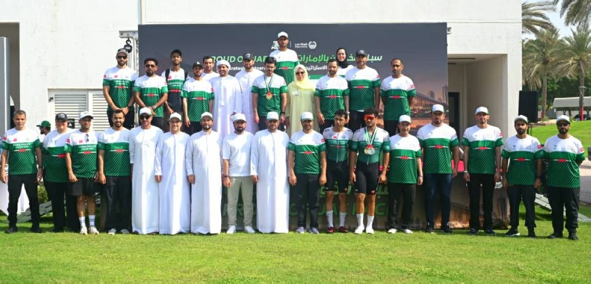 شرطة دبي تُكرم الفائزين في سباق «فخورين بالإمارات»