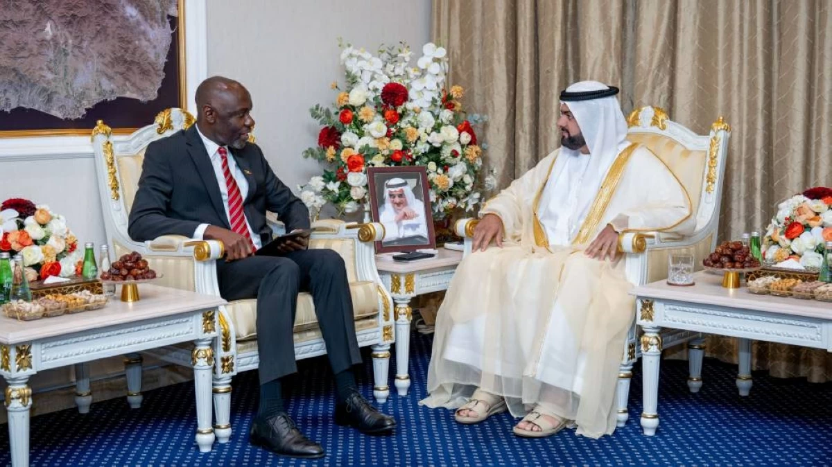 محمد بن حمد يستقبل سفيرين ولجنة منتدى الطاقة