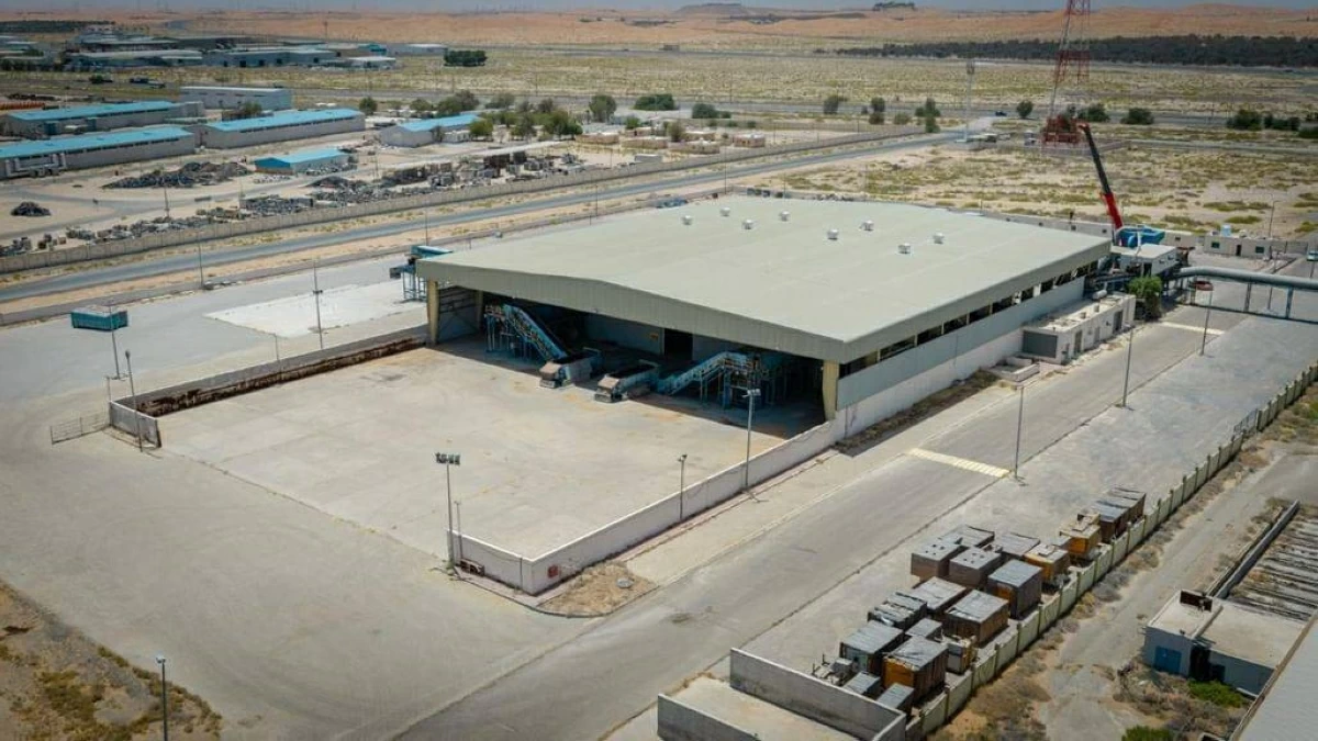 تدوير تنجز 50% من أعمال تطوير منشأة استعادة المواد في العين