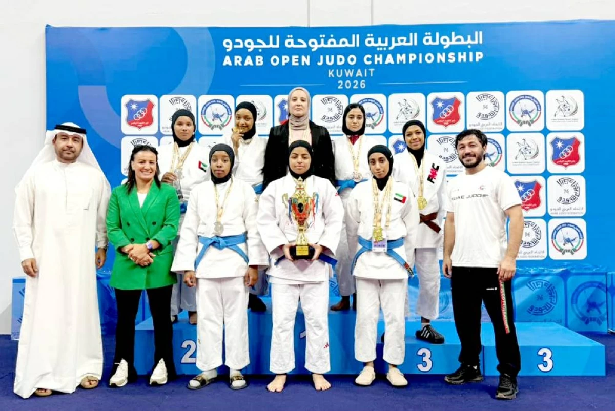 منتخب ناشئي الجودو يحصد 14 ميدالية في افتتاح«عربية الكويت»