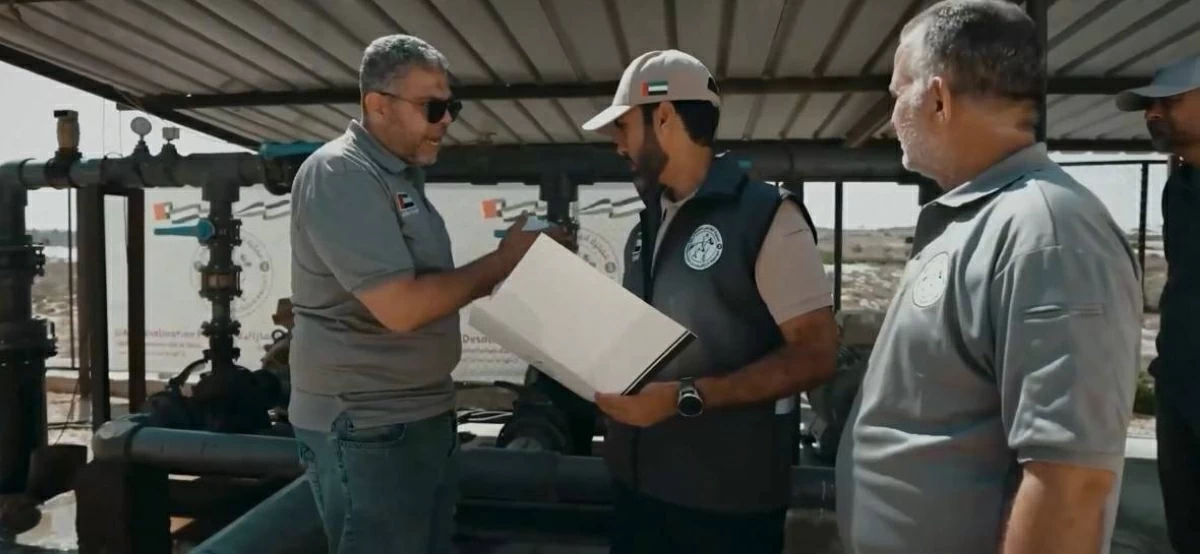 الإمارات تدعم إمدادات المياه في غزة بمشروعات التحلية وحفر الآبار