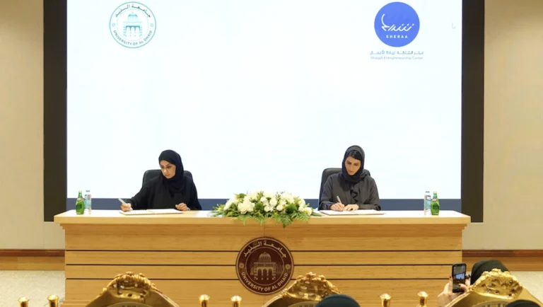 «شراع» وجامعة الذيد توقعان مذكرة لتحويل الأفكار الطلابية إلى مشاريع