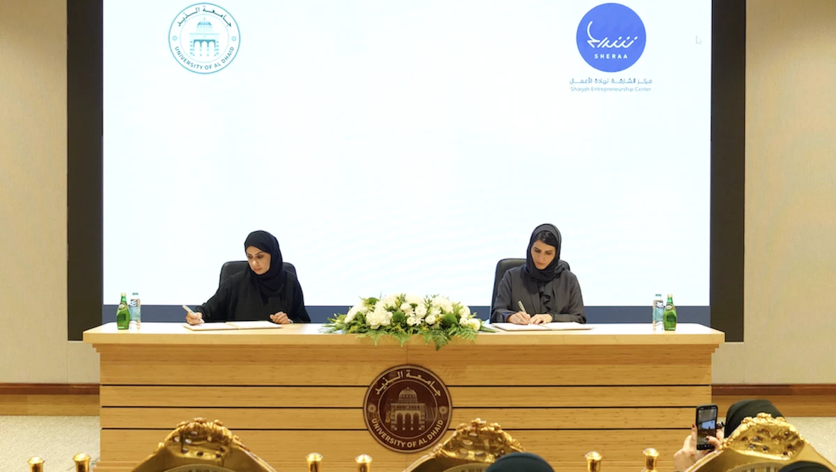«شراع» وجامعة الذيد توقعان مذكرة لتحويل الأفكار الطلابية إلى مشاريع